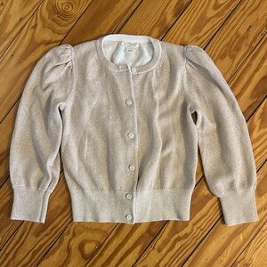 Crewcuts gold sparkle Kids Sweater- NWOT